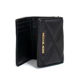 Michael Kors 35T2GTVE2U-BLACK Leather Purse Wallet