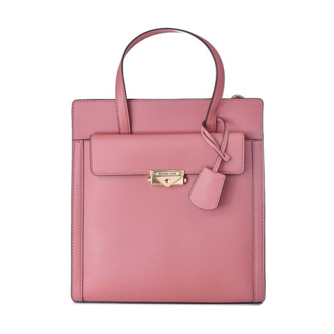 Michael Kors 35F2G0ET60-ROSE Pink Leather Satchel Bag