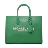 Women's Handbag Michael Kors 35S2G7ZT7L-MD-PLMTO-GRN-ML Green 34,5 x 27 x 12 cm-0
