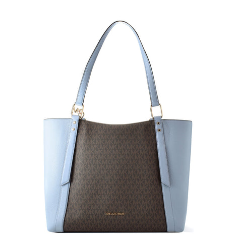Women's Handbag Michael Kors ARLO Blue 26 x 29 x 14 cm-0
