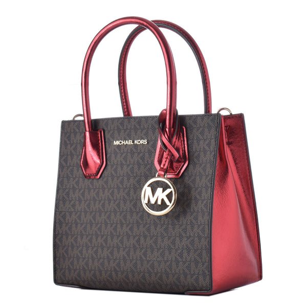 Women's Handbag Michael Kors MERCER Brown 22 x 19 x 10 cm-0