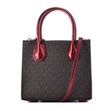 Women's Handbag Michael Kors MERCER Brown 22 x 19 x 10 cm-2