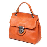 Old Trend Leather Cypress Lock Crossbody Bag