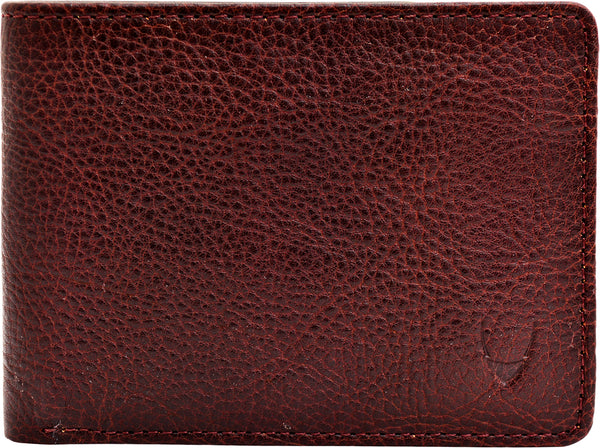 Hidesign Giles Vegetable Tanned Leather Wallet with Coin Pocket Brown