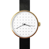 May28th Leather Women's Watch 05:36PM Black
