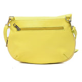 Trussardi D66TRC1016-GIALLO Leather Crossbody Shoulder Bag Yellow