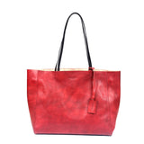 Old Trend Leather Out West Tote Bag