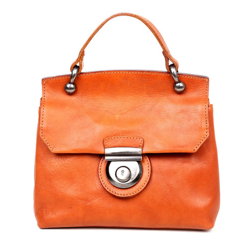 Old Trend Leather Cypress Lock Crossbody Bag