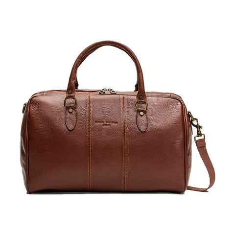 Maison Heritage MINI-WEEK Brown Leather Satchel  Bag
