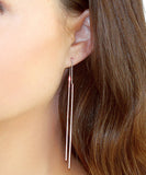 Kristin Perry Bar and Chain Threader Earrings