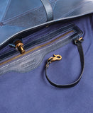 Old Trend Leather Prism Tote Bag