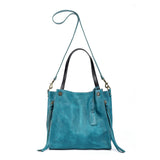 Old Trend Daisy Leather Tote with Coin Purse