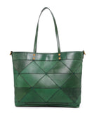 Old Trend Leather Prism Tote Bag