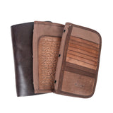 Old Trend Nomad Leather Travel Organiser