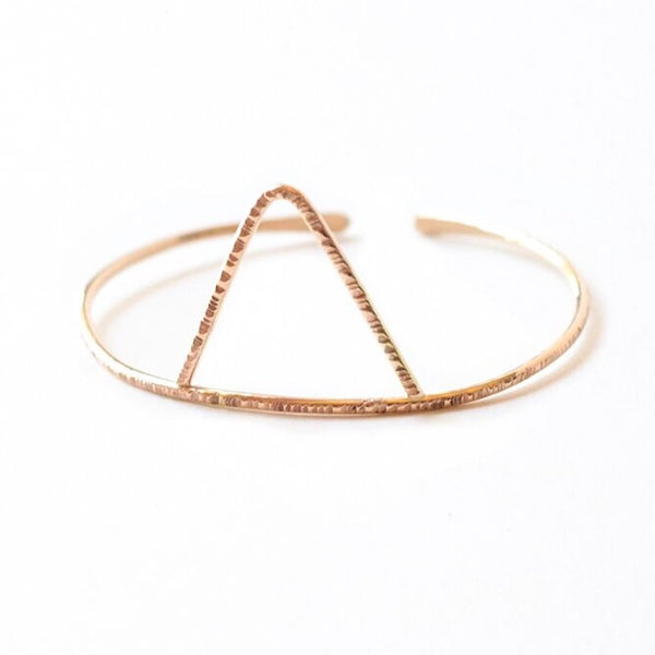 Agapantha Jessa Triangle Cuff Bracelet