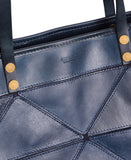 Old Trend Leather Prism Tote Bag