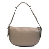 Trussardi D66TRC00035-CAMEL Leather Shoulder Bag Cream