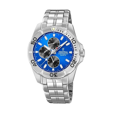 Men's Watch Festina F20445/4 Silver-0