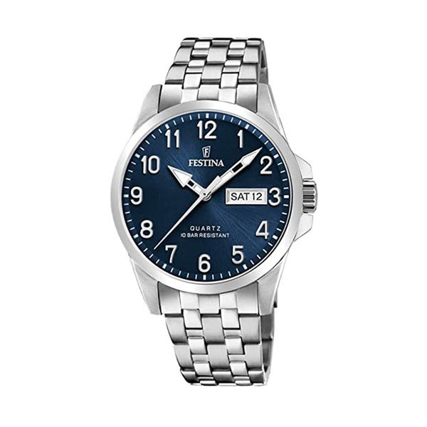 Men's Watch Festina F20357/C Silver-0