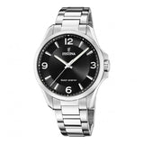 Men's Watch Festina F20656/4 Black Silver-0