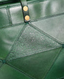 Old Trend Leather Prism Tote Bag
