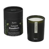 Aery Living Botanical Green 200g Soy Candle Green Bamboo