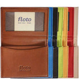 Floto Italian Leather Firenze Business Card Case Wallets 