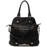 Floto Italian Leather Shoulder Bag Women's Bolotana bag black