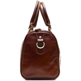 leather boston handbag