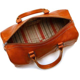 leather boston handbag