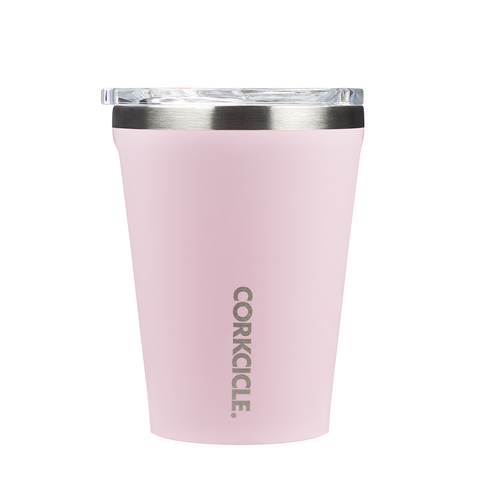 Corkcicle Classic Tumbler Insulated Stainless Steel Coffee Tea Cup Rose Quartz