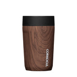 Corkcicle Commuter Cup 260ml - Walnut Wood Insulated Stainless Steel Cup