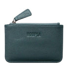 HOOPLA LEATHER COIN PURSE TEAL