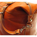 leather duffle bag