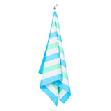 Dock & Bay Beach Towel Summer Collection L 100% Recycled Cool Lagoon