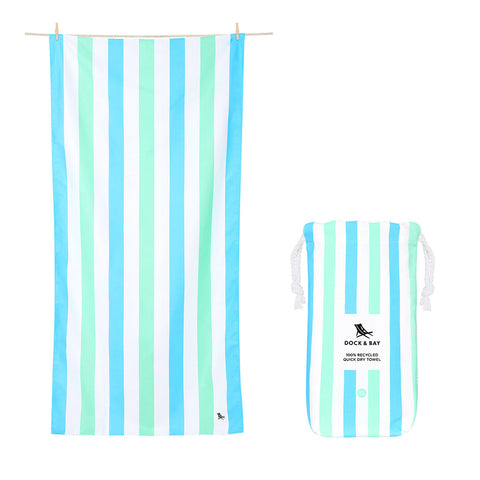 DOCK & BAY Beach Towel Summer Collection XL 100% Recycled Endless Days