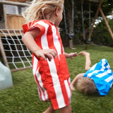 Dock & Bay 100% Recycled Mini Poncho Cabana Collection Whitsunday Blue