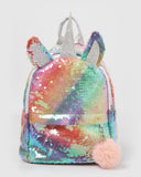 Izoa Kids Rainbow Unicorn Backpack
