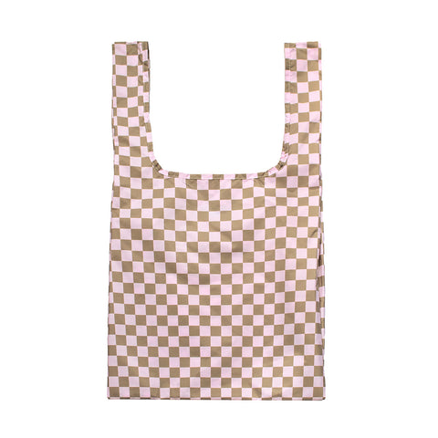 KIND Reusable Shopping Bag Medium Checkerboard