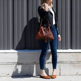 Floto Italian Leather Women's Handbag Shoulder Bag Sorrento 3