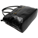 Floto Italian Leather Napoli Women's Handbag Shoulder Bag black 2