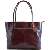 Floto Italian Leather Napoli Women's Handbag Shoulder Bag brown 2