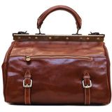 Leather Gladstone Carry On Bag Floto Positano front