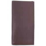 Floto Italian Leather Breast Pocket Wallet Billfold grey