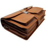 Floto Italian Leather Briefcase Parma Edition Attache Messenger Bag men's 4