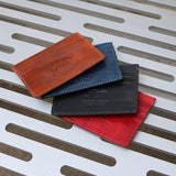 Roma Leather Credit Card Wallet all colors