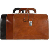 leather briefcase attache floto ciabatta