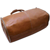 leather convertible garment duffle bag floto