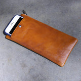 Roma Leather Smartphone iPhone Zip Wallet top