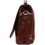 leather messenger bag cross body floto